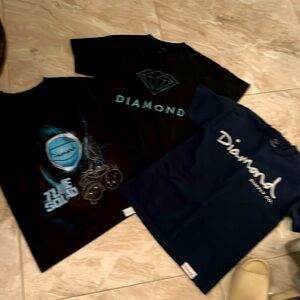Lot of Diamond Supply TShirts Men’s Small